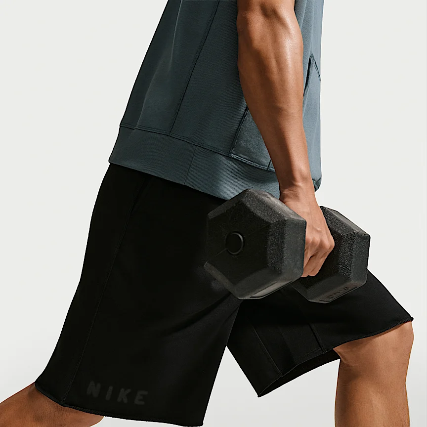 NIKE — メンズ N.A.C. Dri-FIT フリース トレーニング ショートパンツ - Image 4