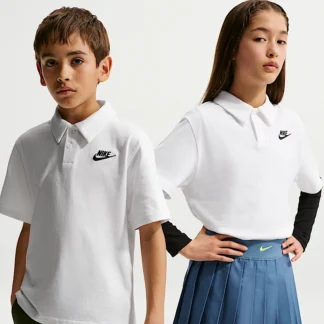 NIKE スポーツウェア クラブ — ジュニア ニット ショートスリーブ ポロ