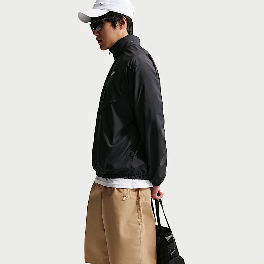 NIKE ウィンドランナー — メンズ ライトウェイト ハーフジップ ジャケット - Image 3