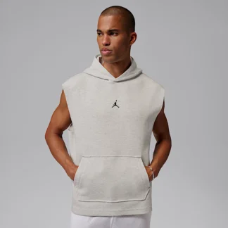 NIKE Jordan Sport Hoop Fleece — Men’s Dri-FIT Sleeveless Pullover Hoodie