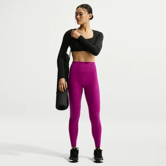 NIKE ゼンビー — ウィメンズ ハイウエスト フルレングス (10分丈) レギンス フロントシームなし