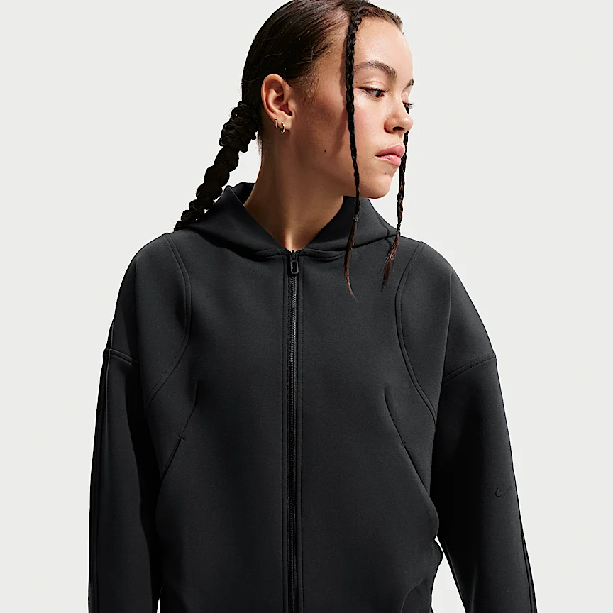 NIKE MAVN — Girls' Therma-FIT Knit Full-Zip Hoodie