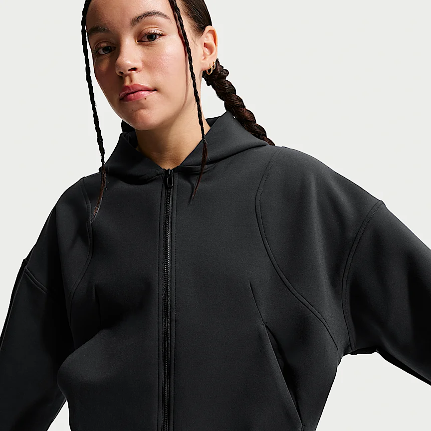 NIKE MAVN — Girls' Therma-FIT Knit Full-Zip Hoodie - Image 3
