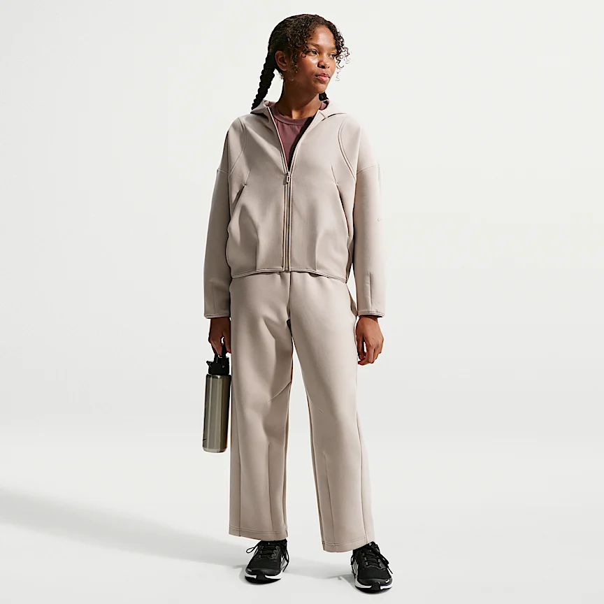 NIKE MAVN — Girls' Therma-FIT Knit Full-Zip Hoodie - Image 4