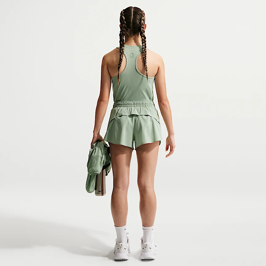 NIKE MAVN — Girls' Dri-FIT 3" Mid-Rise Repel Running Shorts - Image 5