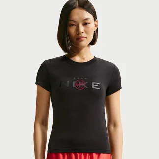 NIKE スポーツウェア チル ニット — ウィメンズ モッドクロップド Tシャツ