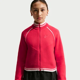 NIKE Sportswear Collection — Big Kids’ (Girls’) Sweater Track Jacket