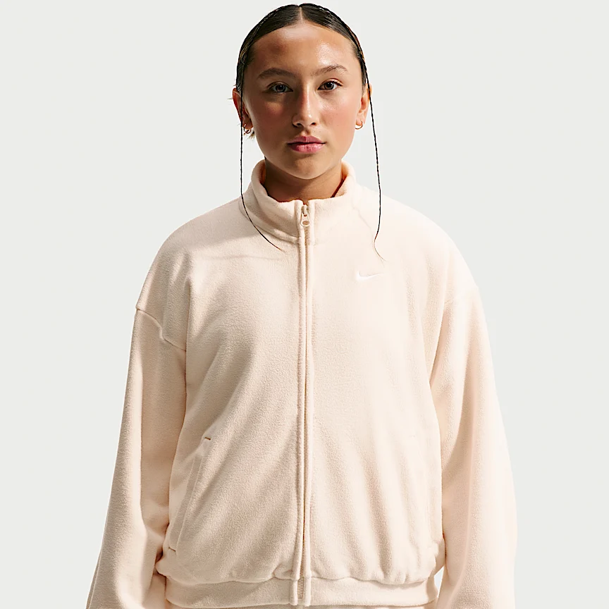 NIKE Sportswear — Big Kids' (Girls') Fleece Long-Sleeve Top