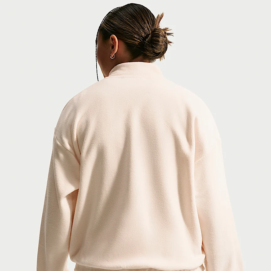 NIKE Sportswear — Big Kids' (Girls') Fleece Long-Sleeve Top - Image 2