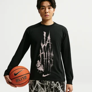 NIKE ジャ ナイキ エッセンシャル — メンズ ロングスリーブ バスケットボールTシャツ