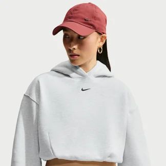 NIKE スタジオ フリース ミディアムウェイト — ウィメンズ オーバーサイズド クロップド パーカー