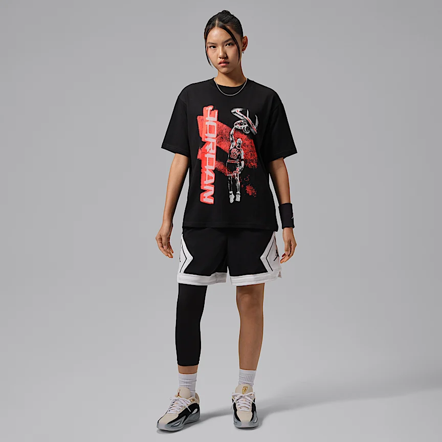 NIKE ジョーダン スポーツ — ウィメンズ Dri-FIT グラフィック Tシャツ - Image 6
