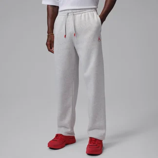 NIKE Jordan Brooklyn — Men's Statement Fleece Open-Hem Pants