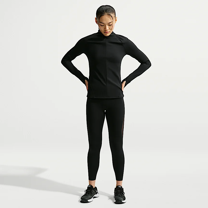 NIKE ユニバーサ — ウィメンズ ハイウエスト 7/8 メッシュ レギンス
