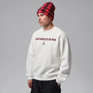 NIKE Jordan Brooklyn — Men's Fleece Crew-Neck Sweatshirt