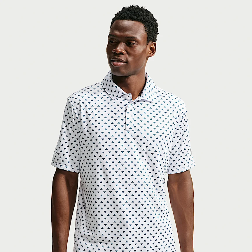 NIKE パー — メンズ Dri-FIT プリント ゴルフポロ