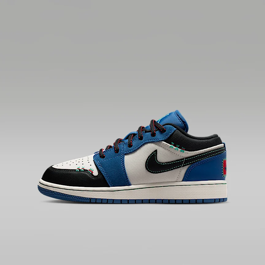 NIKE Air Jordan 1 Low SE — Big Kids' Shoes