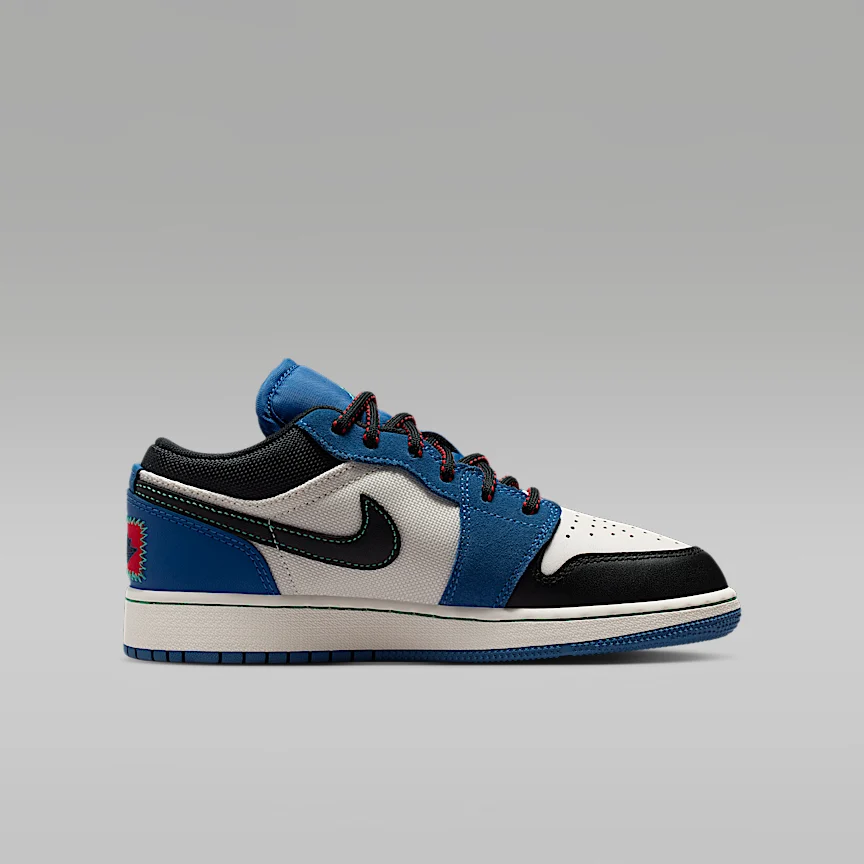 NIKE Air Jordan 1 Low SE — Big Kids' Shoes - Image 3