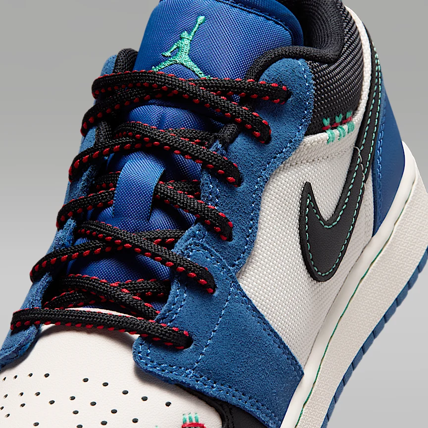 NIKE Air Jordan 1 Low SE — Big Kids' Shoes - Image 7