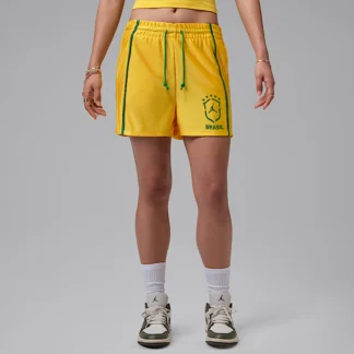 NIKE ジョーダン ブルックリン — ウィメンズ ニット ブラジル ショートパンツ