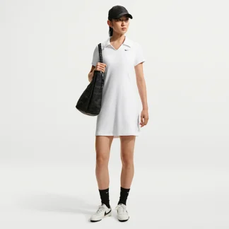NIKE スポーツウェア チル ニット — ウィメンズ スリム ポロ ドレス