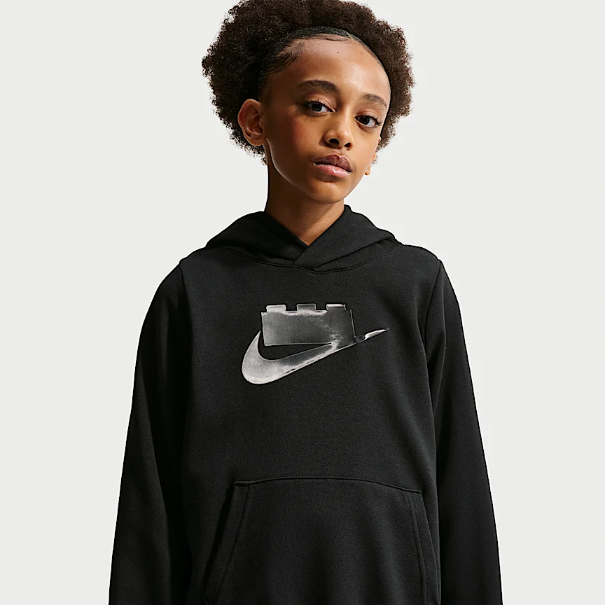 NIKE x LEGO® Collection — Big Kids' Hoodie - Image 2