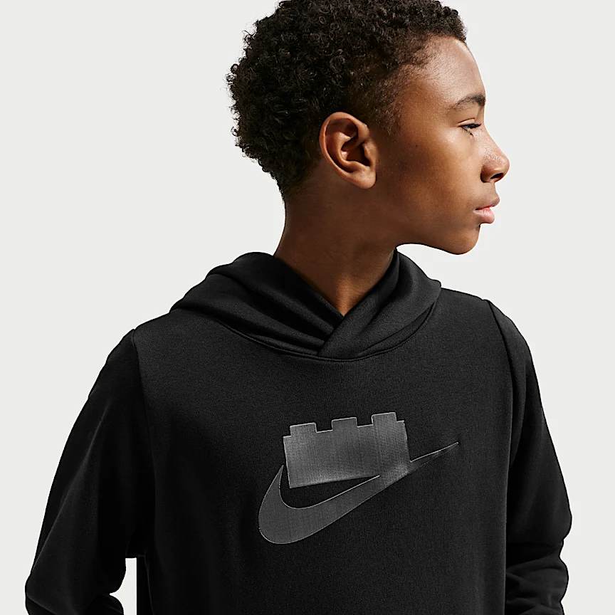 NIKE x LEGO® Collection — Big Kids' Hoodie - Image 3