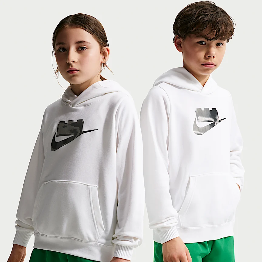 NIKE x LEGO® Collection — Big Kids' Hoodie