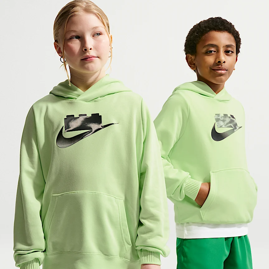 NIKE x LEGO® Collection — Big Kids' Hoodie
