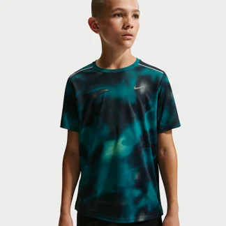 NIKE マイラー — キッズ Dri-FIT ショートスリーブ ランニングトップス