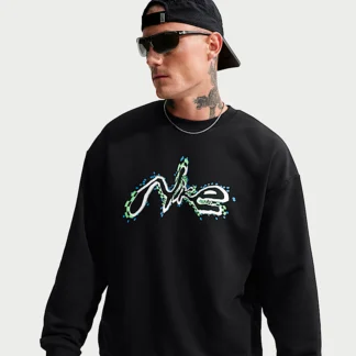 NIKE マイラー — メンズ Dri-FIT フレンチテリー グラフィック ランニングスウェットシャツ