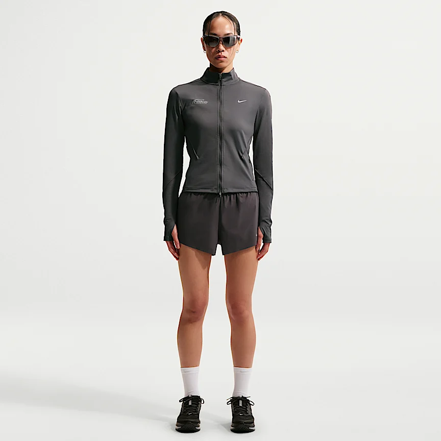 NIKE スウィフト — ウィメンズ Dri-FIT フルジップ ミッドレイヤー ランニングトップ - Image 4