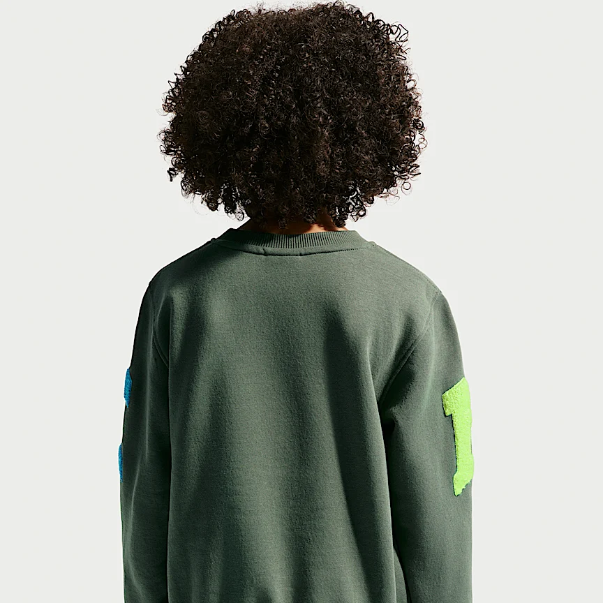 NIKE クラブ — リトルキッズ シェニール フリース クルー - Image 2