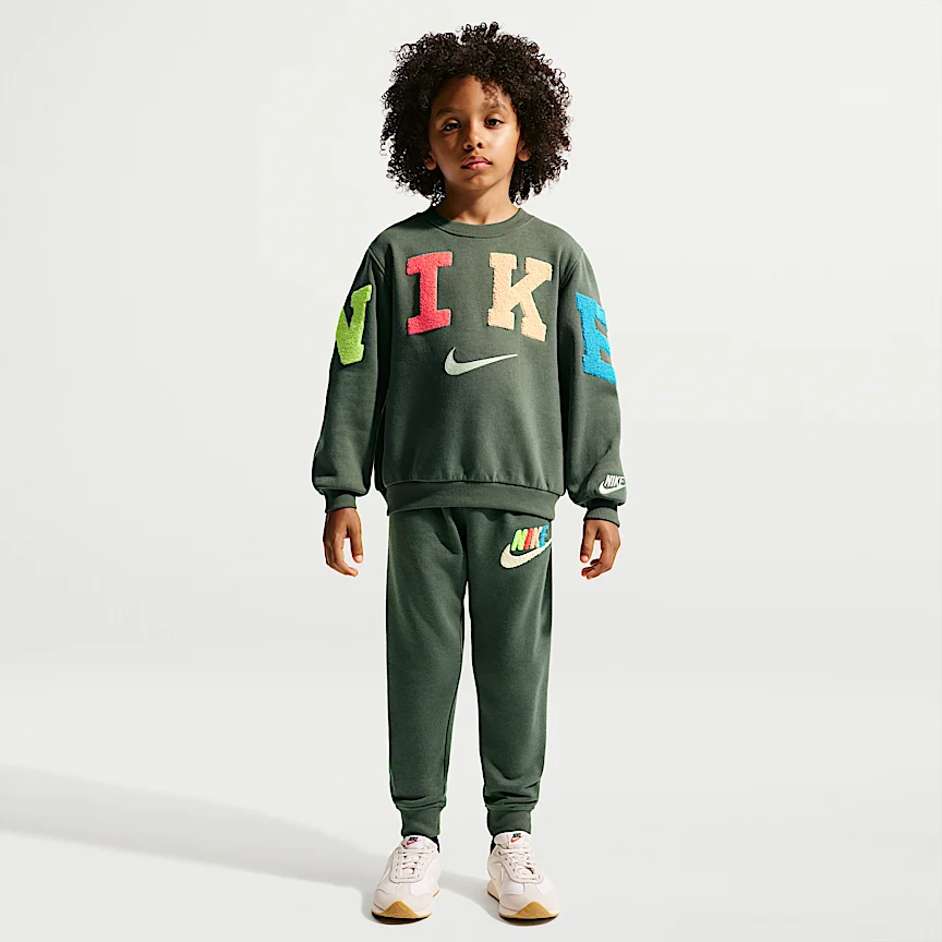 NIKE クラブ — リトルキッズ シェニール フリース クルー - Image 4