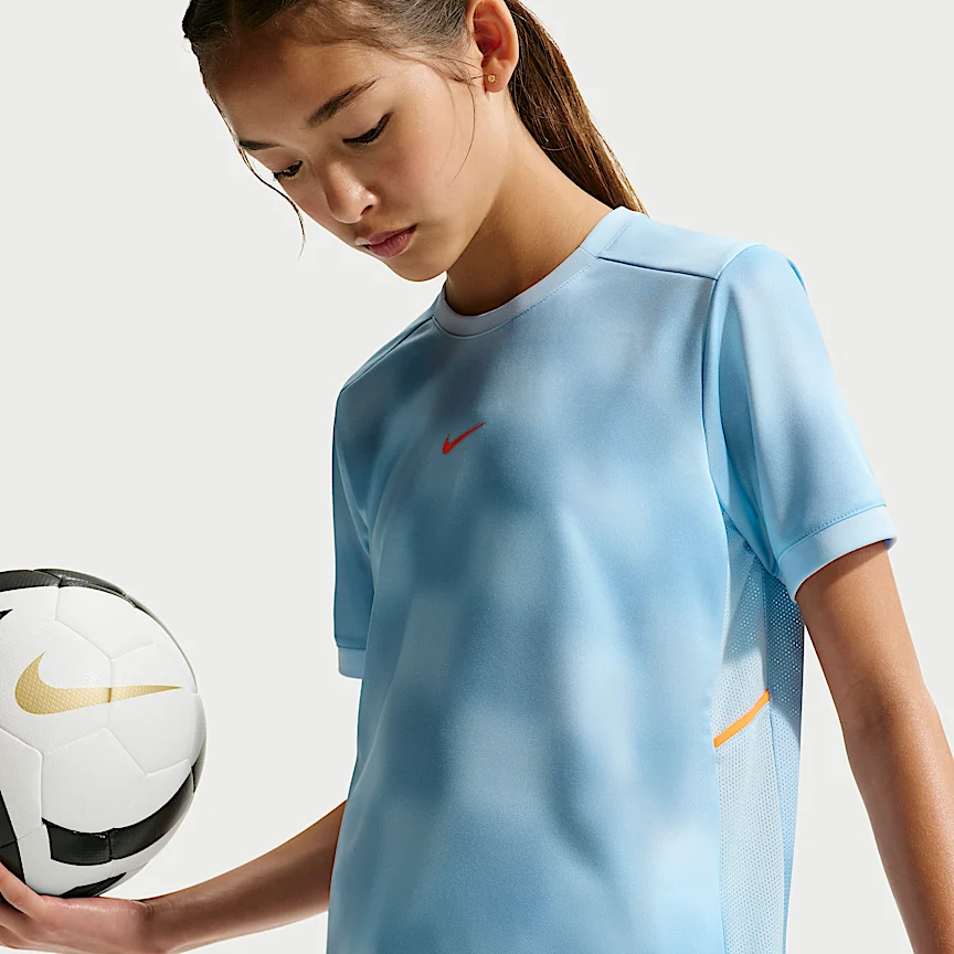NIKE ユナイテッド アカデミー — ジュニア (ガールズ) Dri-FIT ショートスリーブ サッカートップス - Image 3