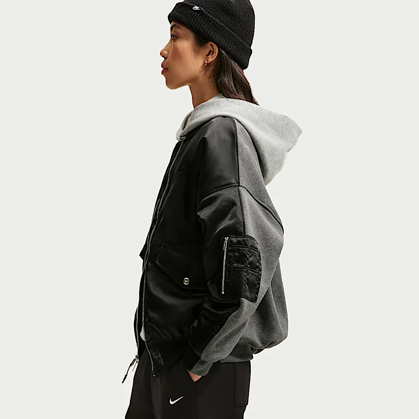 NIKE スポーツウェア — ウィメンズ オーバーサイズド ボンバー ジャケット - Image 3