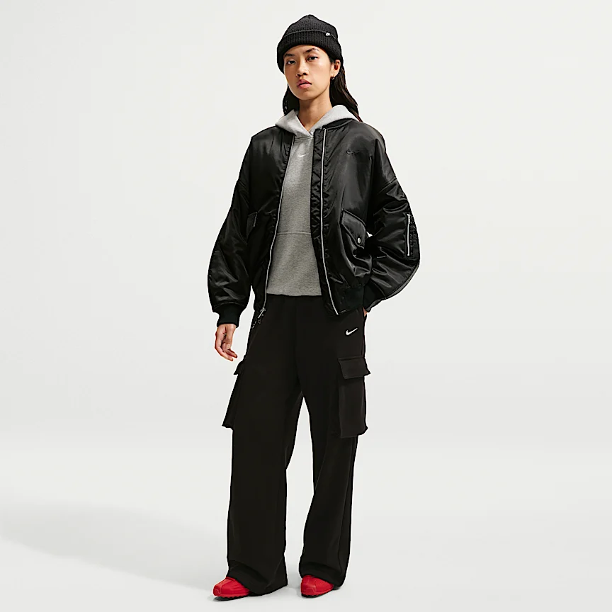 NIKE スポーツウェア — ウィメンズ オーバーサイズド ボンバー ジャケット - Image 4