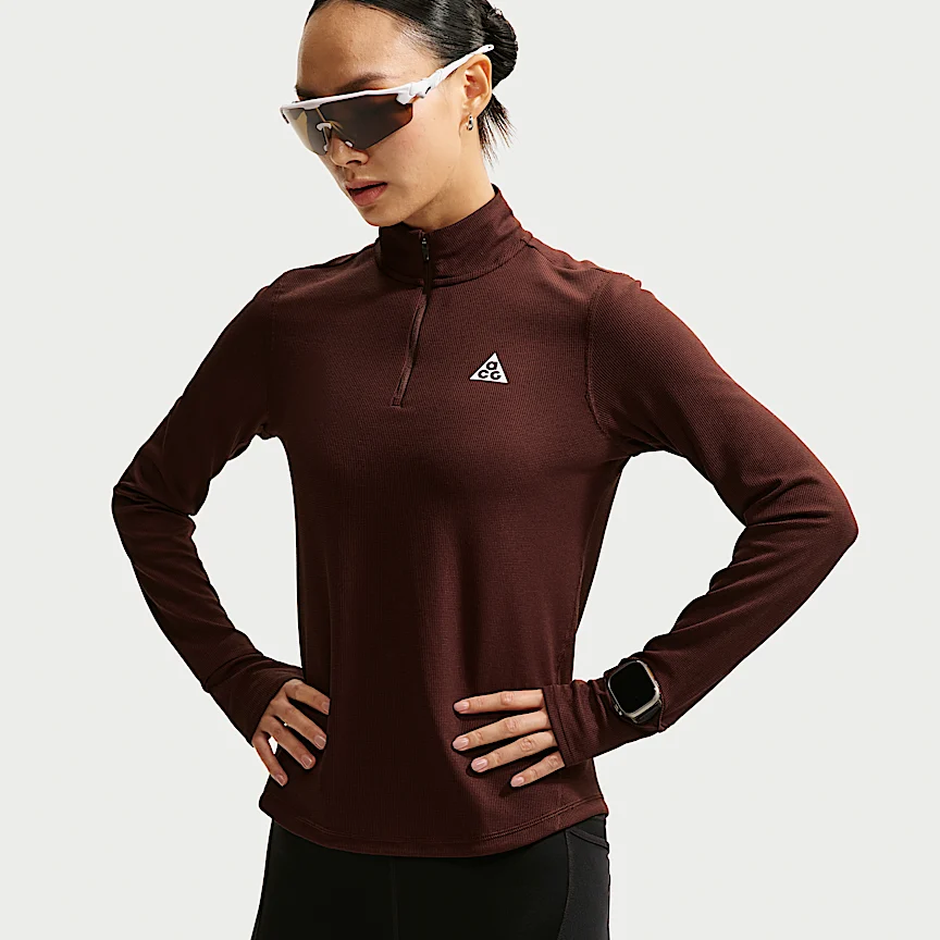 NIKE ACG — ウィメンズ Dri-FIT ハーフジップ トレイルランニング トップス - Image 3