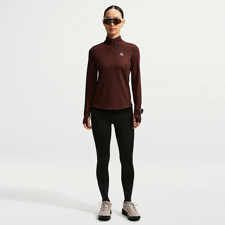 NIKE ACG — ウィメンズ Dri-FIT ハーフジップ トレイルランニング トップス - Image 4
