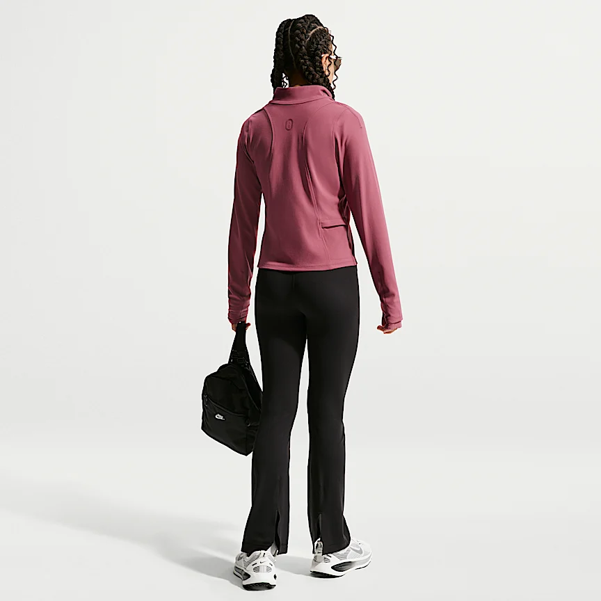 NIKE Mavn — Girls' Dri-FIT Fitted Full-Zip Long-Sleeve Top - Image 5