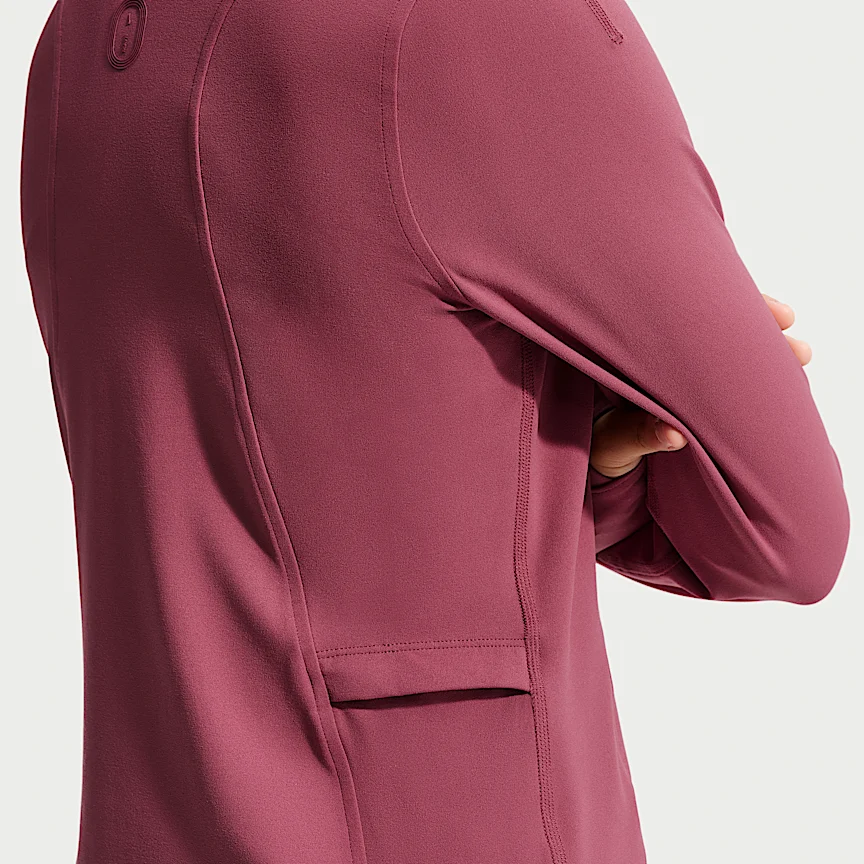 NIKE Mavn — Girls' Dri-FIT Fitted Full-Zip Long-Sleeve Top - Image 6