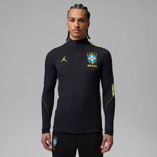 NIKE ブラジル ストライク エリート — メンズ ジョーダン Dri-FIT ADV サッカー ニット ドリル トップス