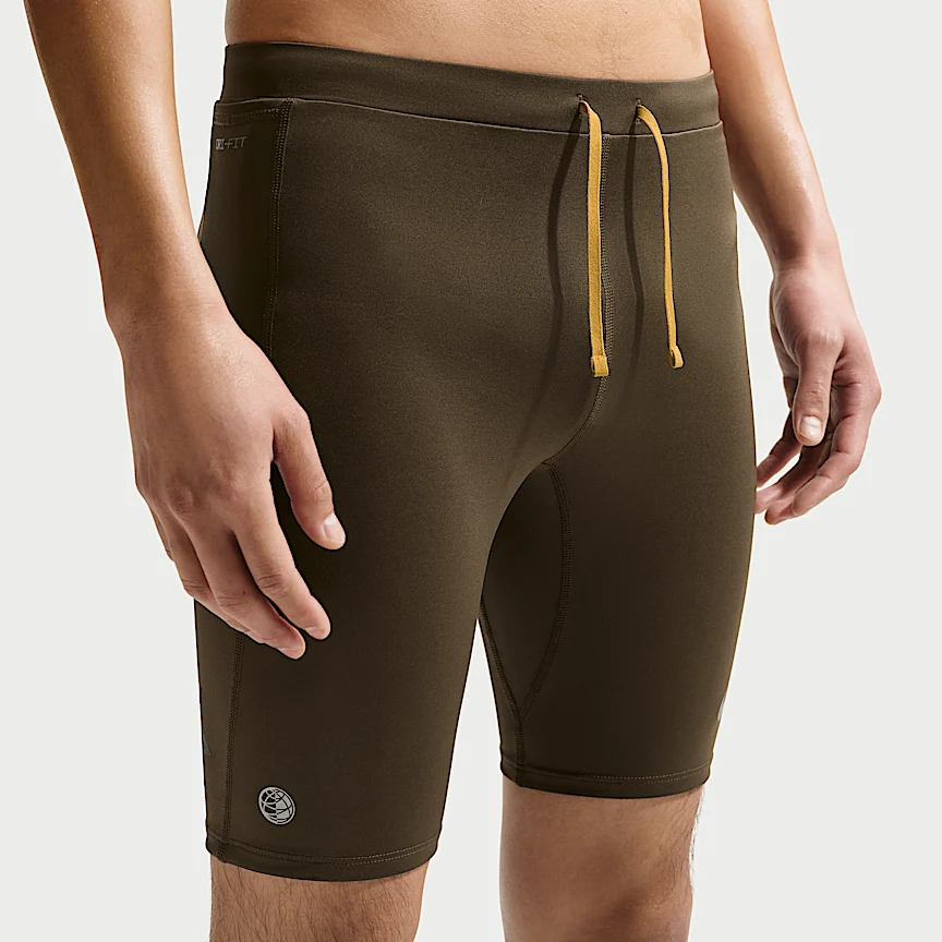 NIKE ファスト — メンズ Dri-FIT 1/2レングス ランニング タイツ (インナー付き) - Image 2