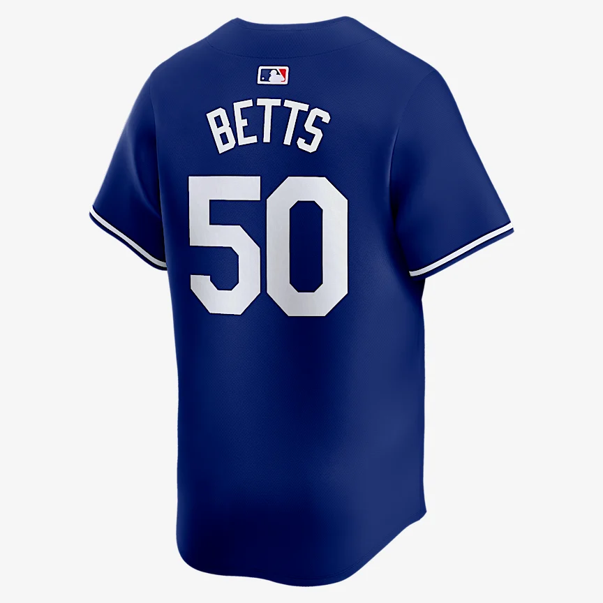 NIKE ムーキー ベッツ ロサンゼルス ドジャース — メンズ ナイキ MLB リミテッド ユニフォーム - Image 2