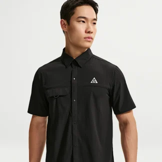 NIKE ACG エアリーズ — メンズ ボタンアップ トレイルランニング トップス
