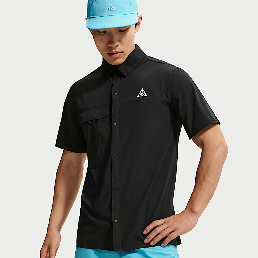 NIKE ACG エアリーズ — メンズ ボタンアップ トレイルランニング トップス - Image 3