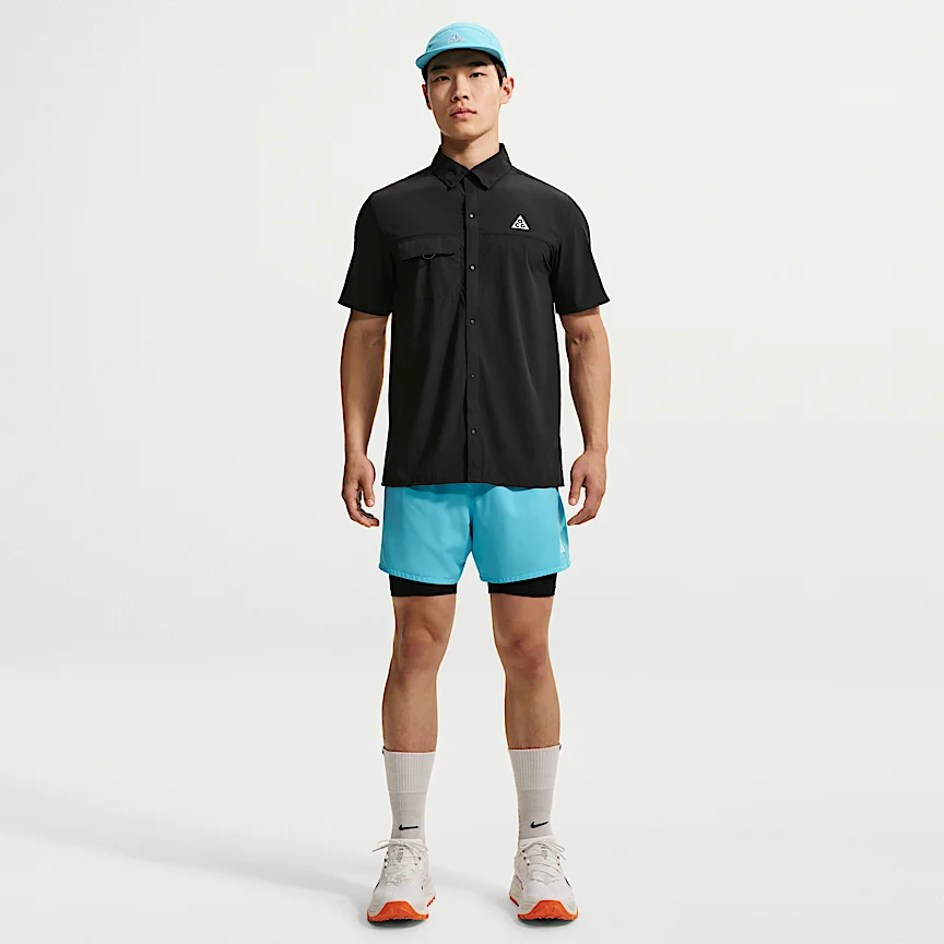 NIKE ACG エアリーズ — メンズ ボタンアップ トレイルランニング トップス - Image 4