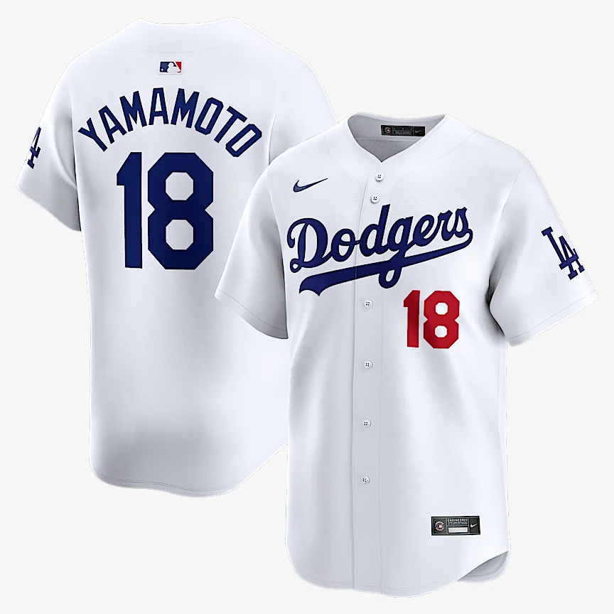 NIKE 山本 由伸 ロサンゼルス ドジャース — メンズ ナイキ MLB リミテッド ユニフォーム