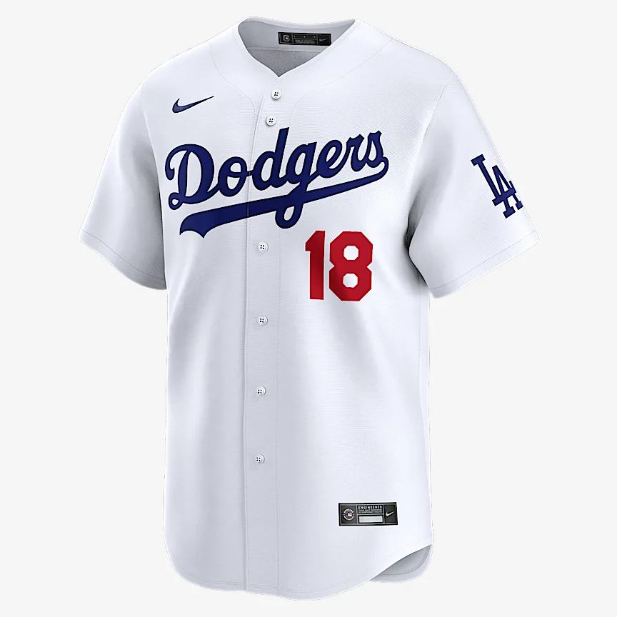 NIKE 山本 由伸 ロサンゼルス ドジャース — メンズ ナイキ MLB リミテッド ユニフォーム - Image 2