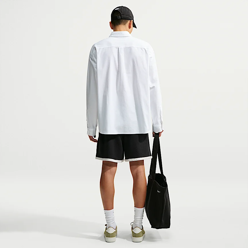 NIKE クラブ — メンズ ロングスリーブ オックスフォード トップス - Image 5